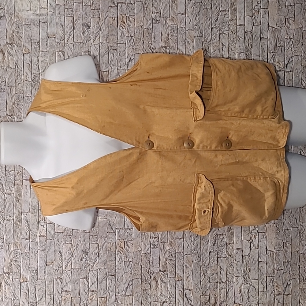 Vintage Sears Sportswear Tan Hunting Vest